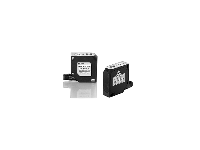 Sensor, botón opcional, enchufe CC, pnp, sn=30-300 mm - Escáner de luz con enmascaramiento